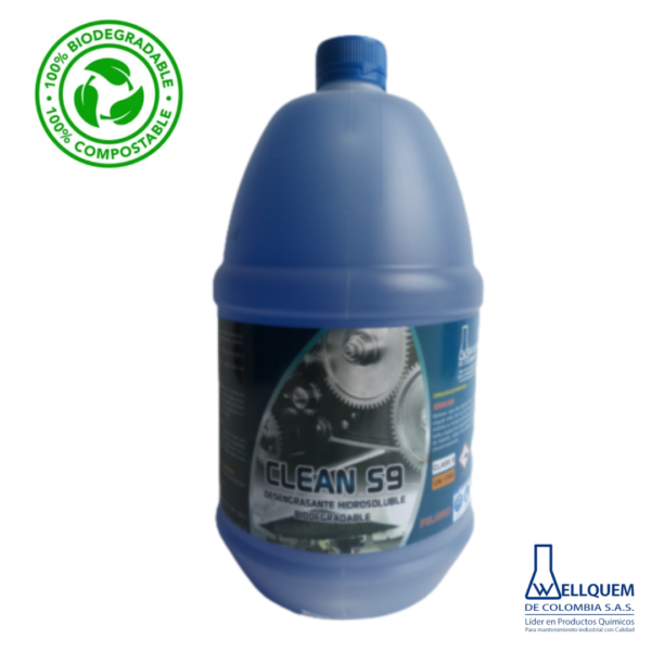 DESENGRASANTE INDUSTRIAL CLEAN S9