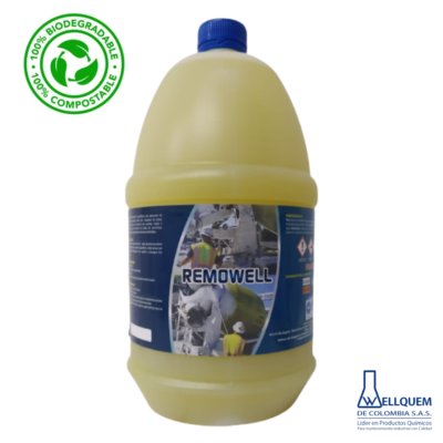 REMOVEDOR Y DESINCRUSTANTE ORGÁNICO REMOWELL