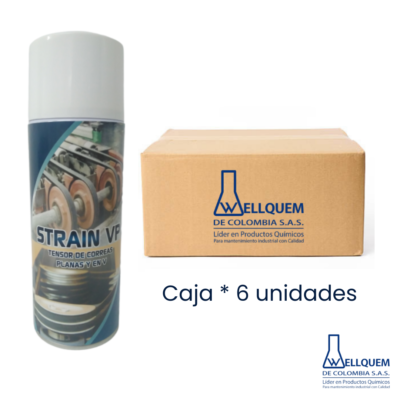 STRAIN-VP-WEB.png SOLVENTE PARA TENSIÓN DE CORREAS STRAIN VP - AEROSOL