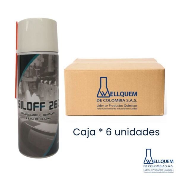 DESMOLDANTE PARA INYECCIÓN PLÁSTICO SILOFF 260 - AEROSOL