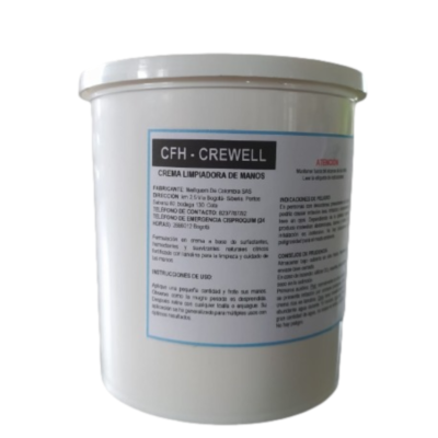 CREMA DESENGRASANTE PARA MANOS CFH- CREWELL