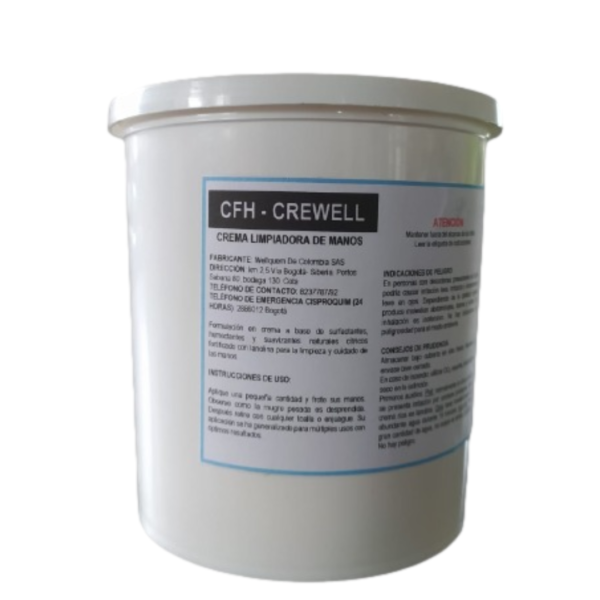 CREMA DESENGRASANTE PARA MANOS CFH- CREWELL